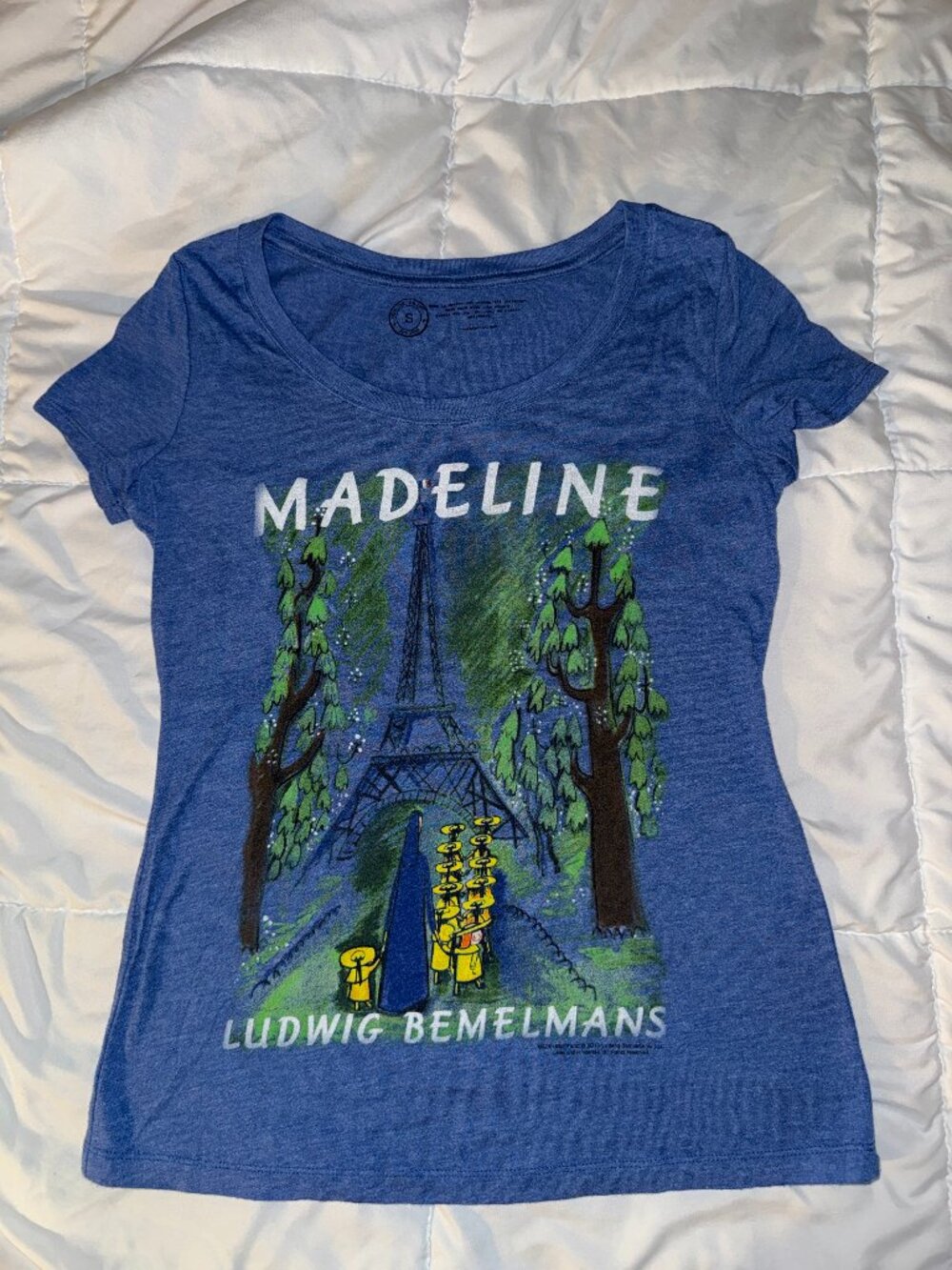 Out of Print 'Madeline' Book Cover Graphic Tee Small